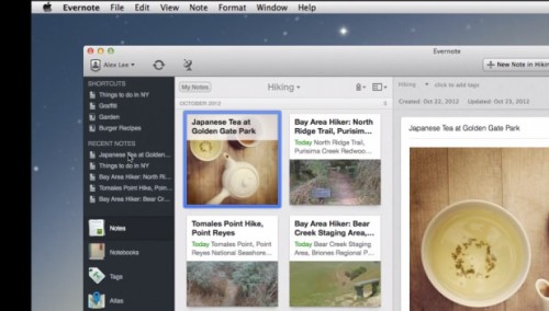 Evernote 5 for Mac