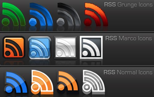 345 Free RSS Icons