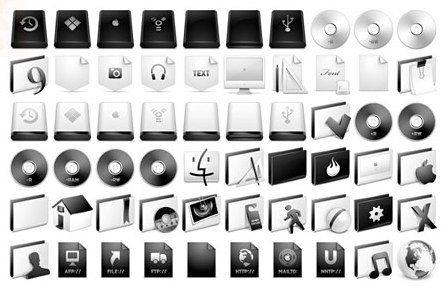Free Black and White Storage Icons