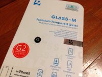 iPhone5s / 5c / 5 用強化ガラス「GLASS-M」を購入してみました